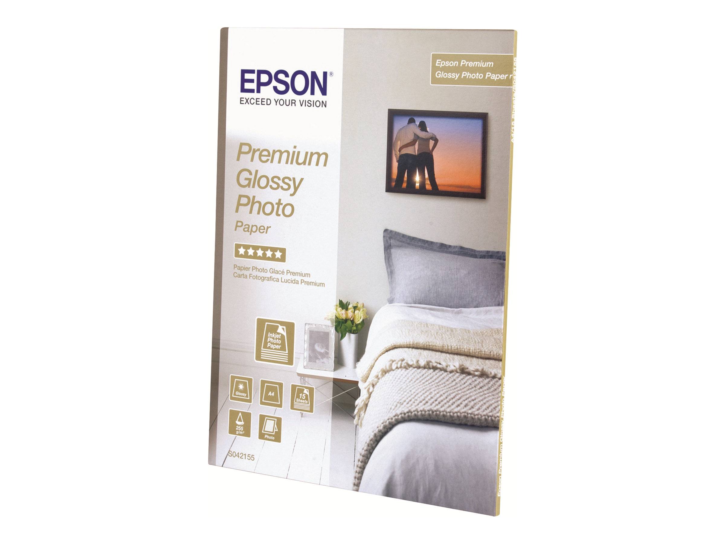 Epson Premium Glossy Photo Paper - Glänzend - A2 (420 x 594 mm) - 25 Blatt Fotop-0