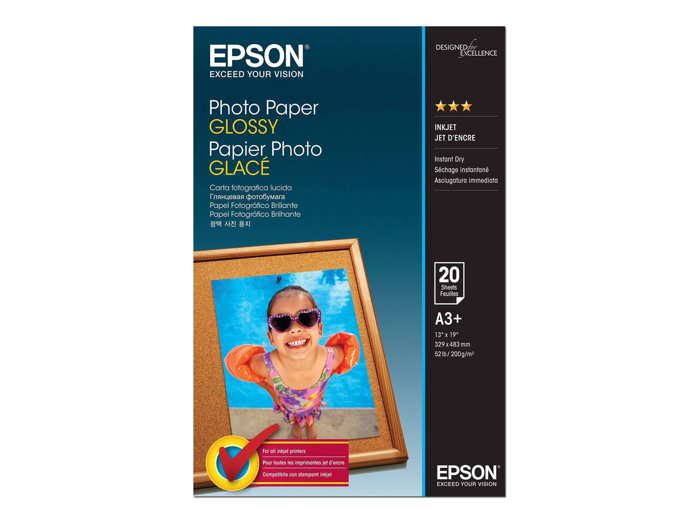 Epson - Glänzend - A3 Plus (329 x 483 mm) - 200 g/m²-0