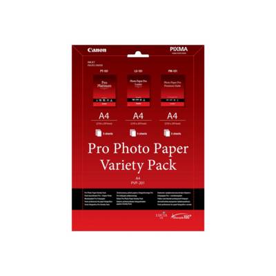 Canon Pro Variety Pack PVP-201 - A4 (210 x 297-0