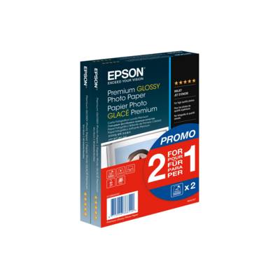 Epson Premium Glossy Photo Paper BOGOF - Glänzend - 100 x 150 mm - 255 g/m² - 40 Blatt Fotopapier (Packung mit 2)-0