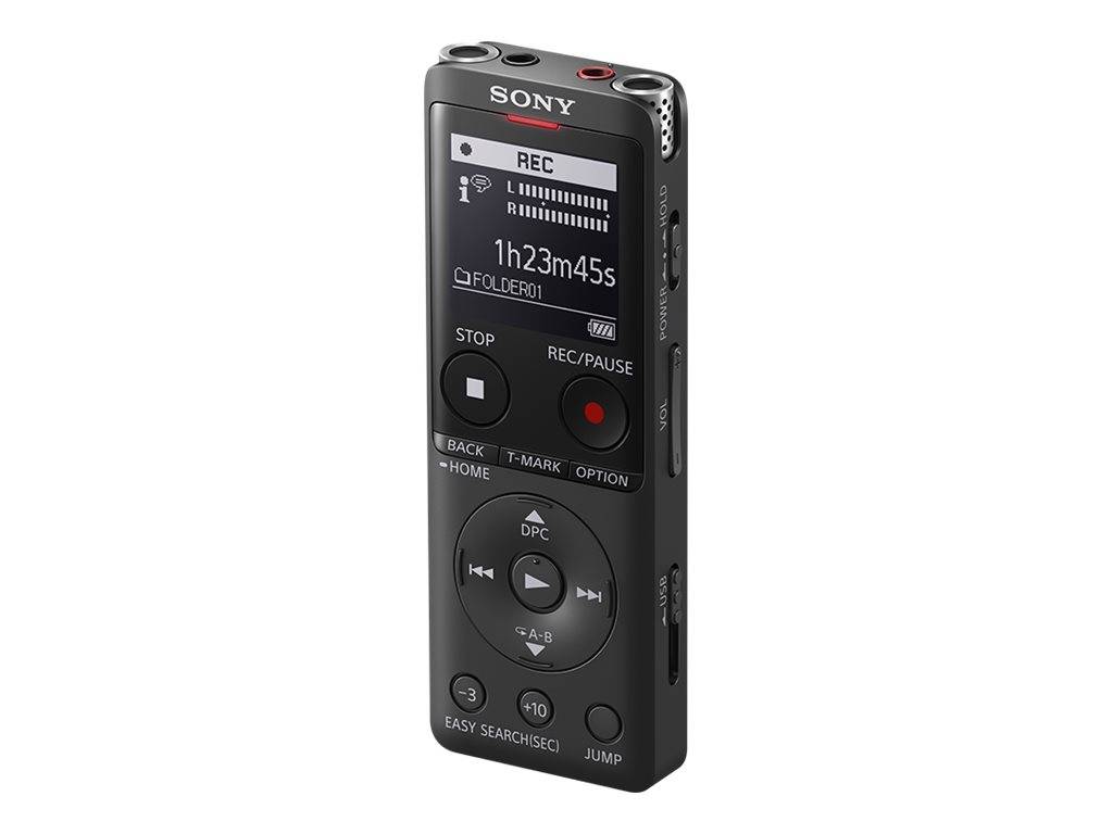 Sony ICD-UX570 - Voicerecorder - 4 GB - Schwarz-0
