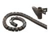 MediaRange - Kabelführungsrohr - Schwarz