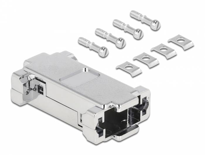 Gehäuse für 2 x D-Sub 9 Pin, Kunststoff...-1