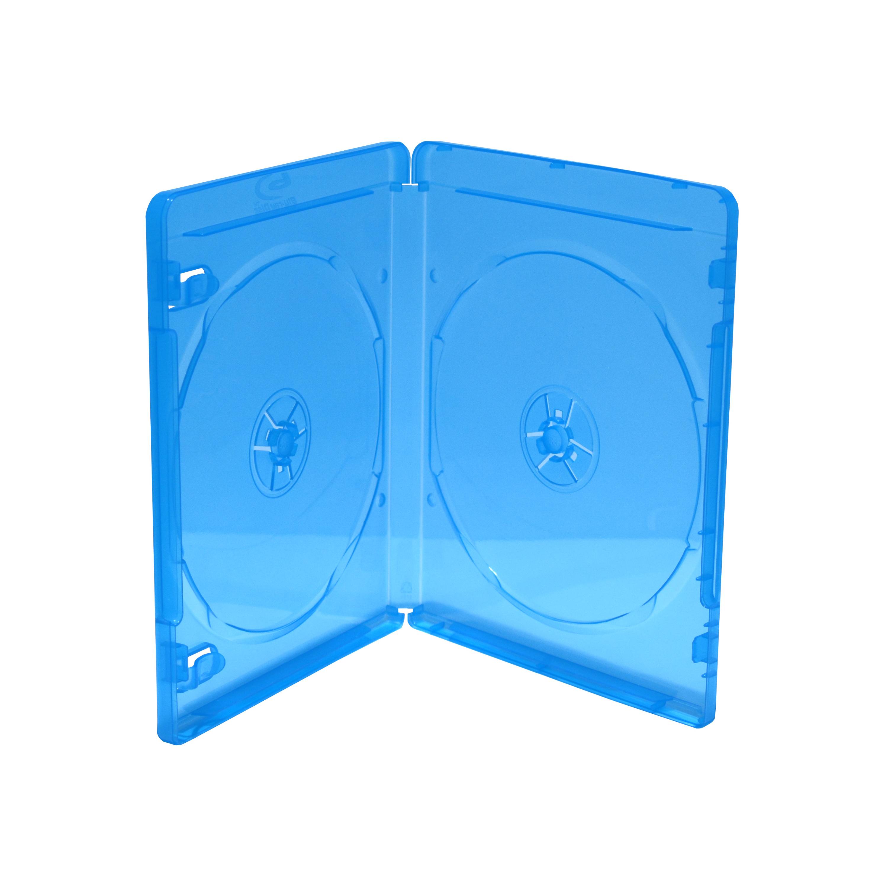 MEDIARANGE Blu-ray Disc-Videobox - Kapazität: 2 Blu-ray-Discs (Packung mit 50) --1