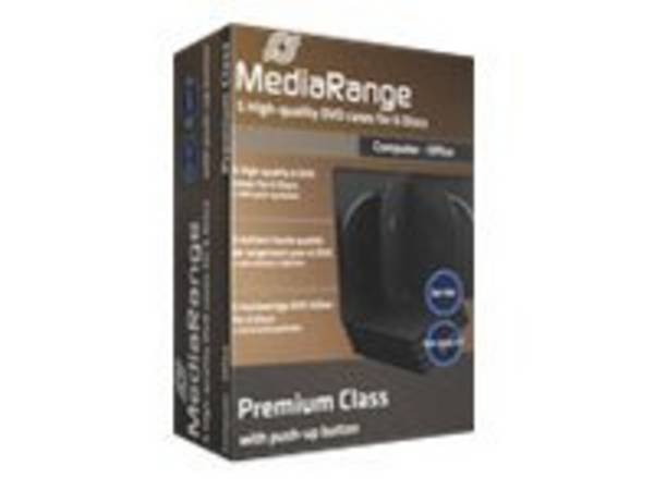MEDIARANGE Retail pack 6er-DVD-Box - DVD Jewel Case - Kapazität: 6 CD/DVD (Packu