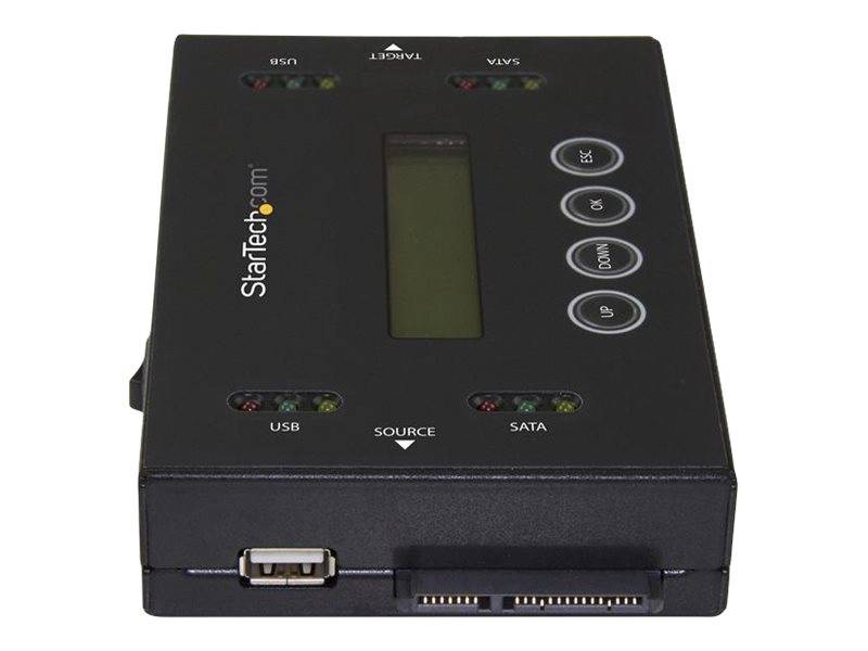 StarTech.com Laufwerks Duplizierer und Löscher für USB Sticks und 2,5 / 3,5"" SATA Laufwerke - 1:1 duplizierung plus-3