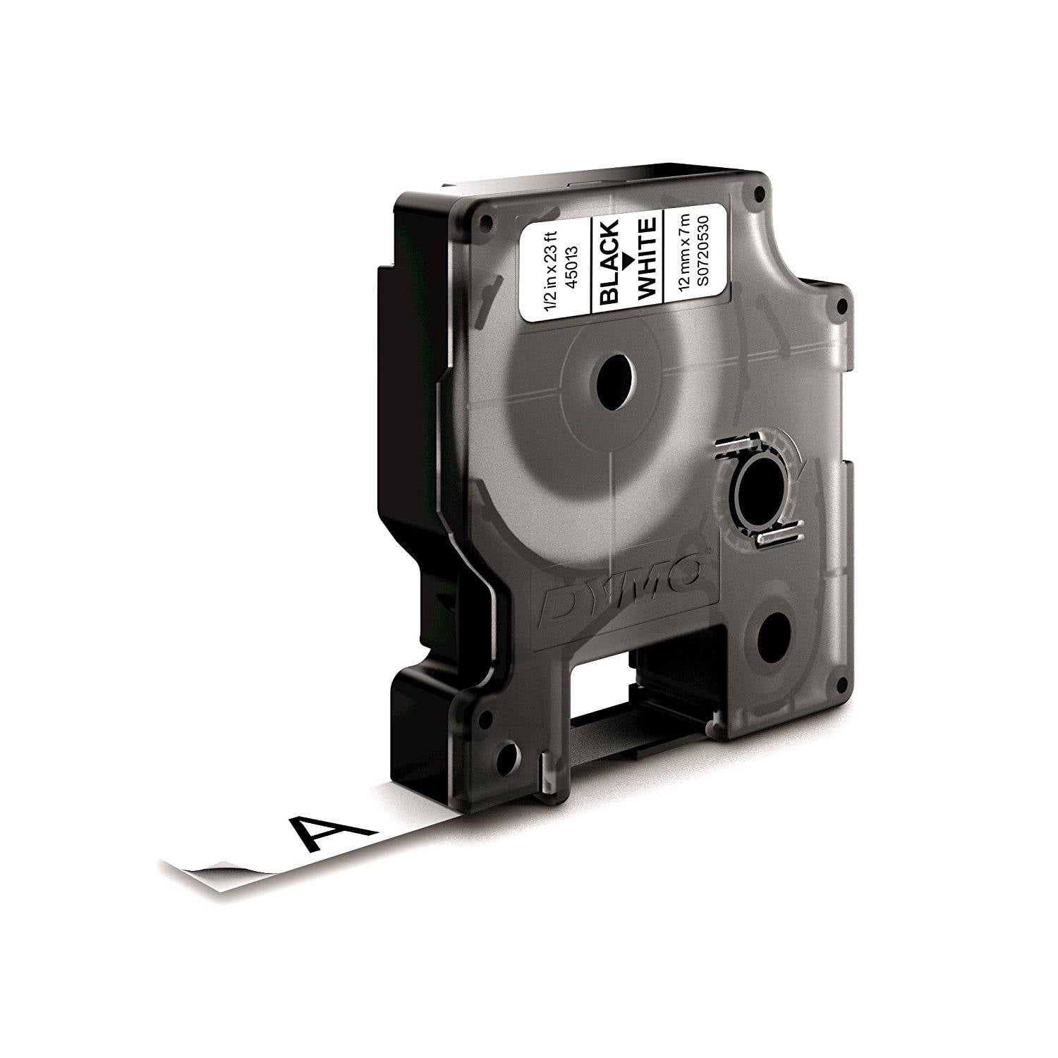 DYMO D1 - Selbstklebend - Schwarz auf Weiß - Rolle (1,2 cm x 7 m)-7
