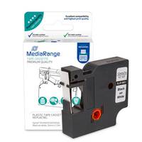 MediaRange - Laminiert - permanenter Klebstoff - Schwarz auf Weiß - Rolle (1,2 cm x 7 m)-4