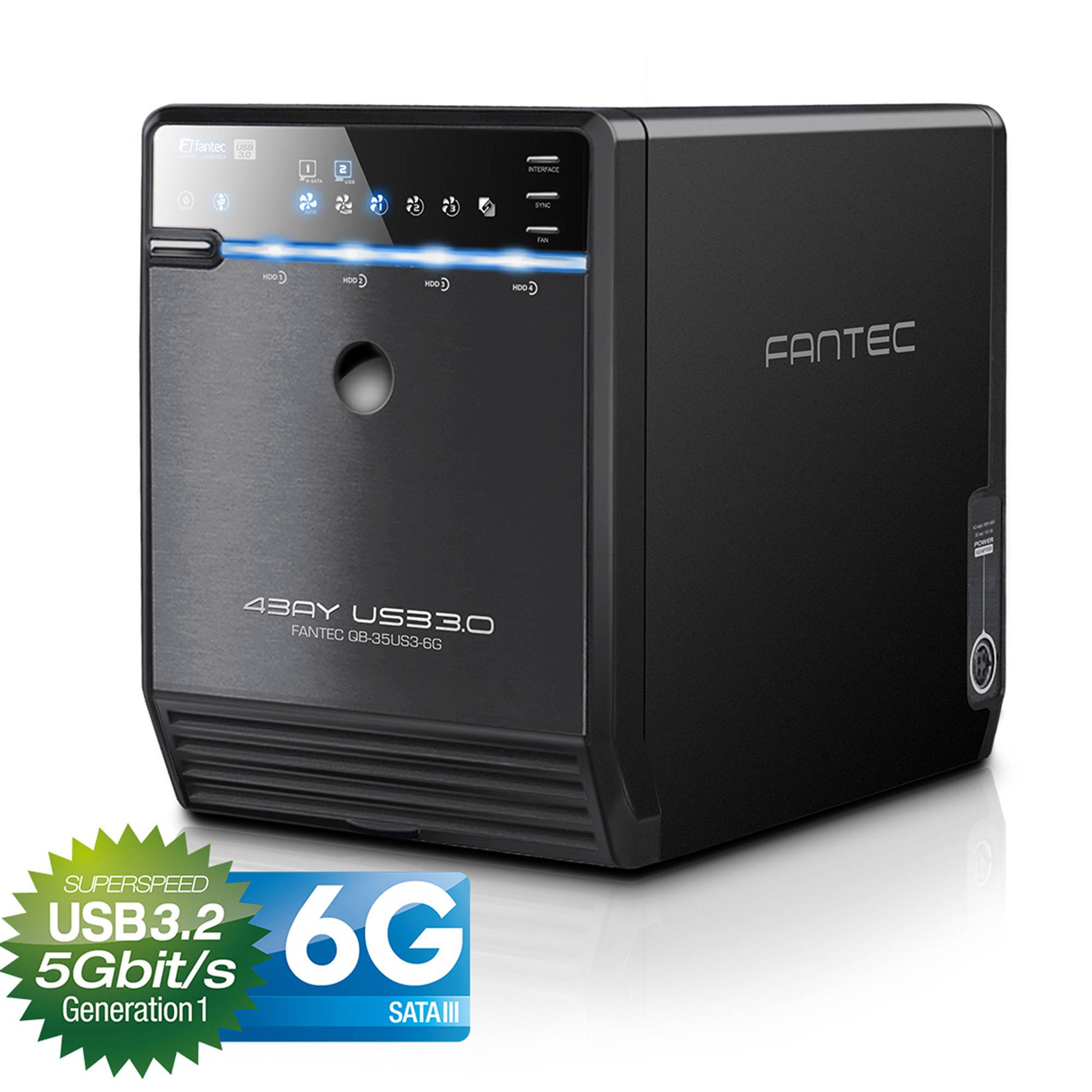 FANTEC QB-35US3-6G - Festplatten-Array - 4 Schächte (SATA-600)-1