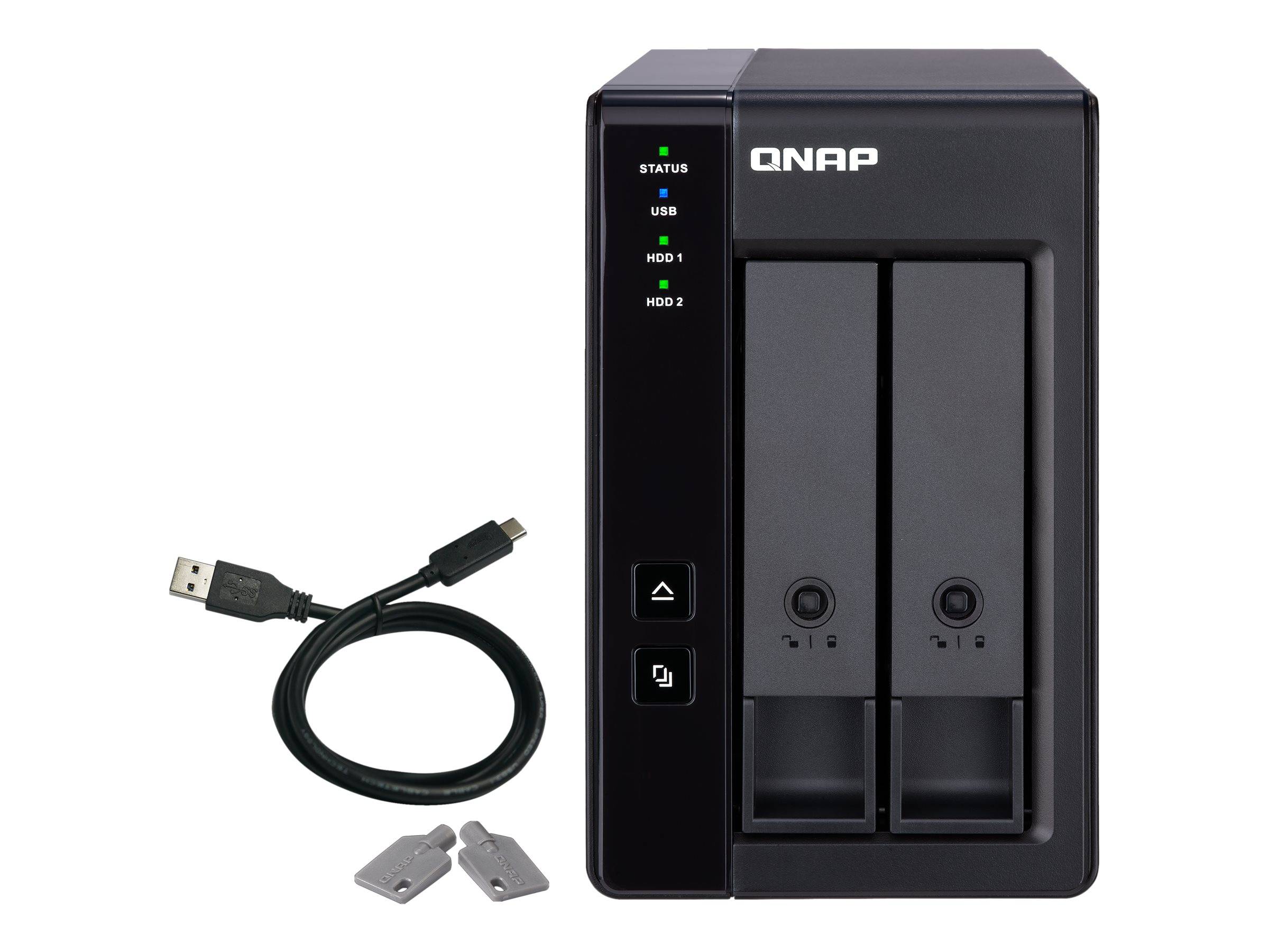 QNAP TR-002 - Festplatten-Array - 2 Schächte (SATA-600)-4