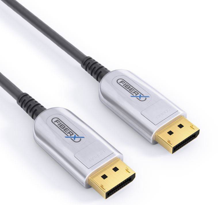 4K Premium High Speed HDMI AOC Glasfaserkabel - 25.0m, Silber-2