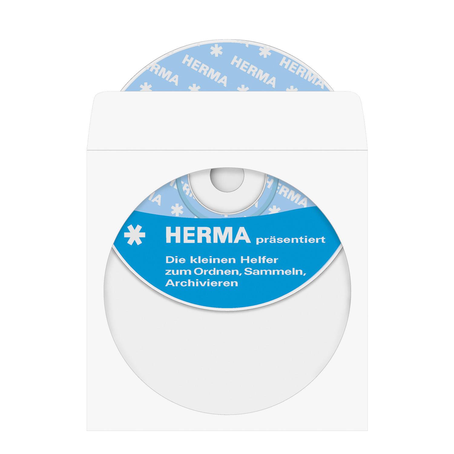 HERMA - CD-/DVD-Hülle - weiß-3