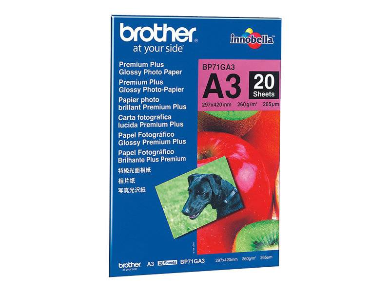 Brother Innobella Premium Plus BP71GA3 - Glänzend - A3 (297 x 420 mm) - 260 g/m²-0
