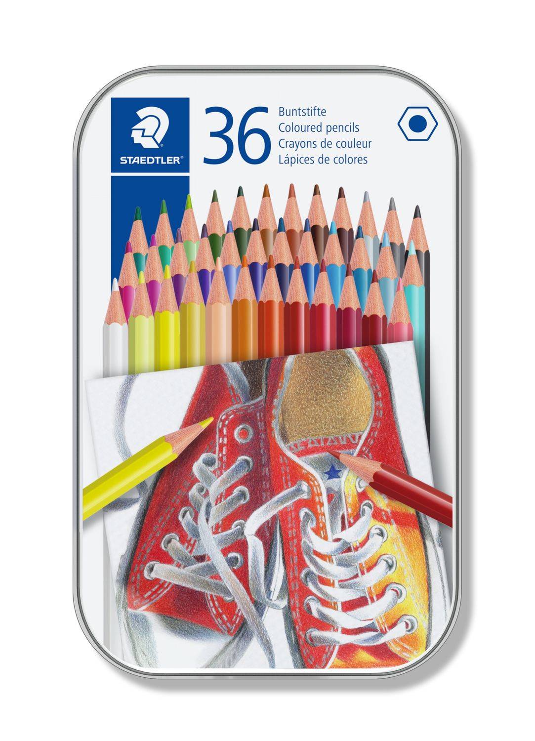 STAEDTLER 175 - Farbstift - verschiedene Farben (Packung mit 36)-2