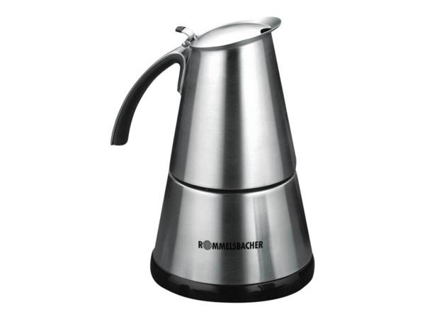 Rommelsbacher ElPresso mini - - 4 Tassen - rostfreier