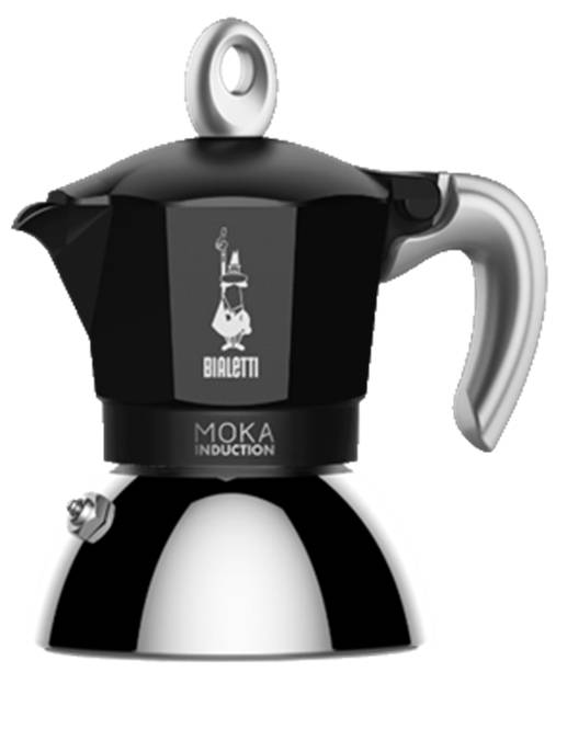 Bialetti Moka Induction - Kaffeemaschine - Schwarz-1