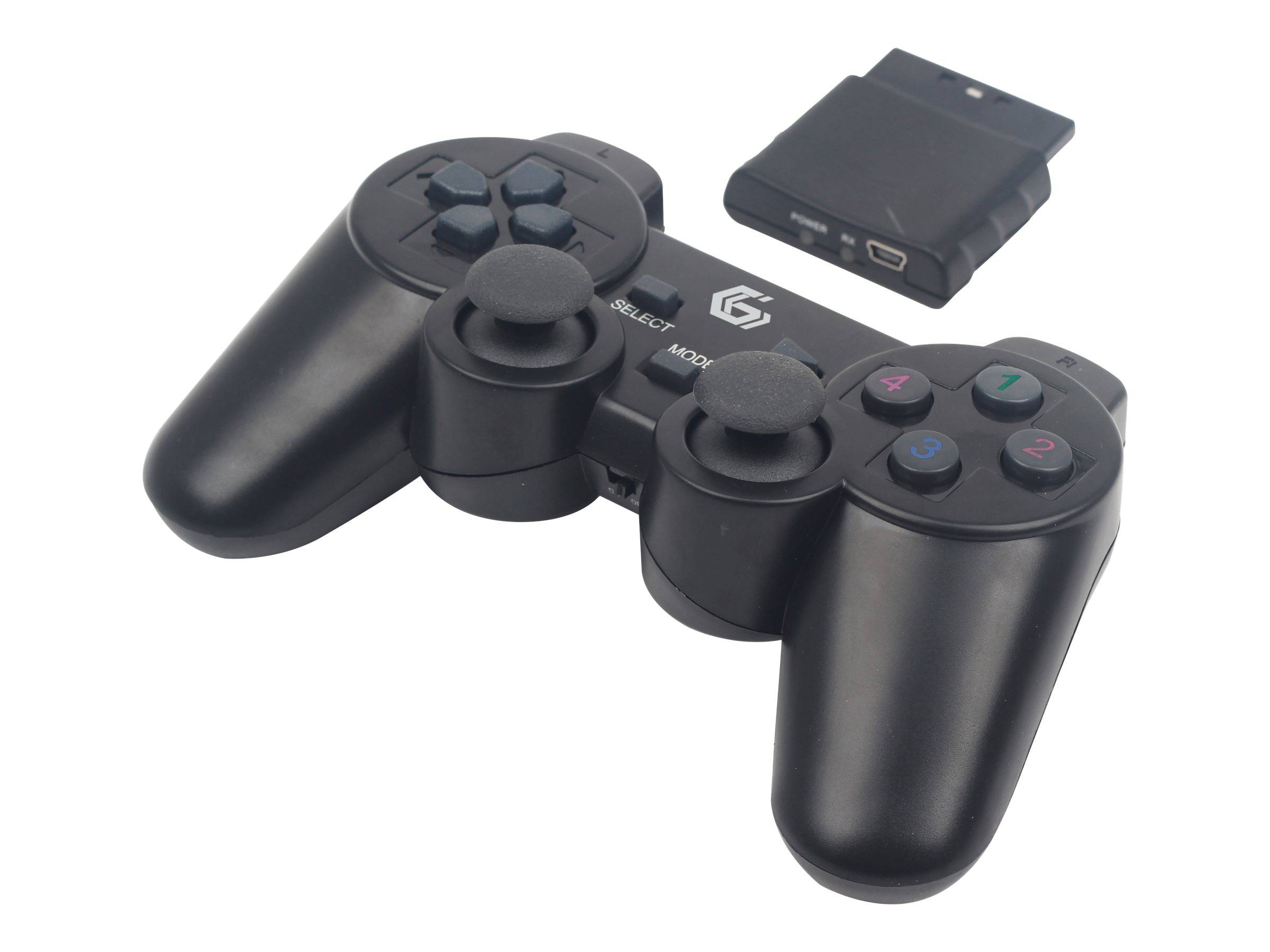 GEMBIRD JPD-WDV-01 - Game Pad - 12 Tasten - kabellos - 2.4 GHz (Packung mit 2)-0