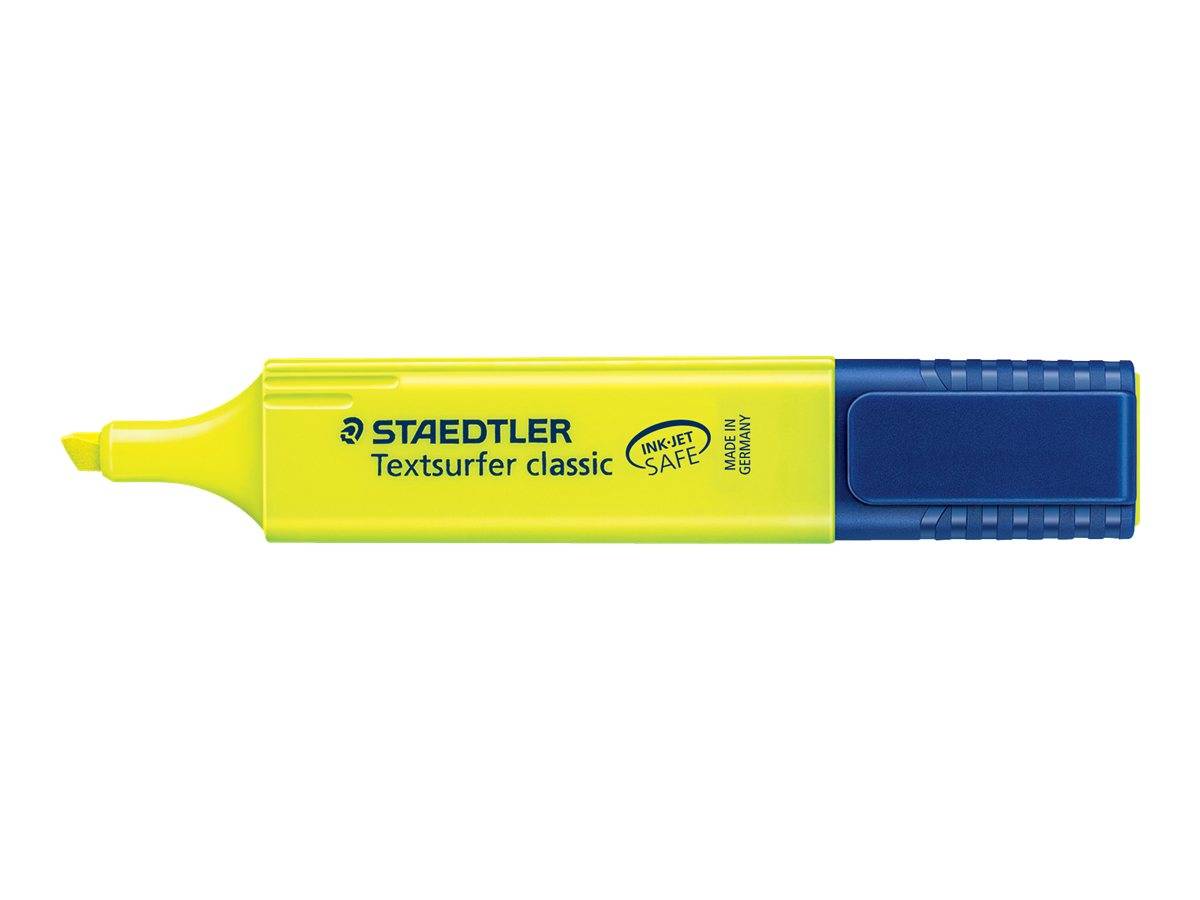 STAEDTLER Textsurfer classic - Textmarker - Blau, Grün, Gelb, rosa - Pigmenttinte - 1-5 mm (Packung mit 4)-4