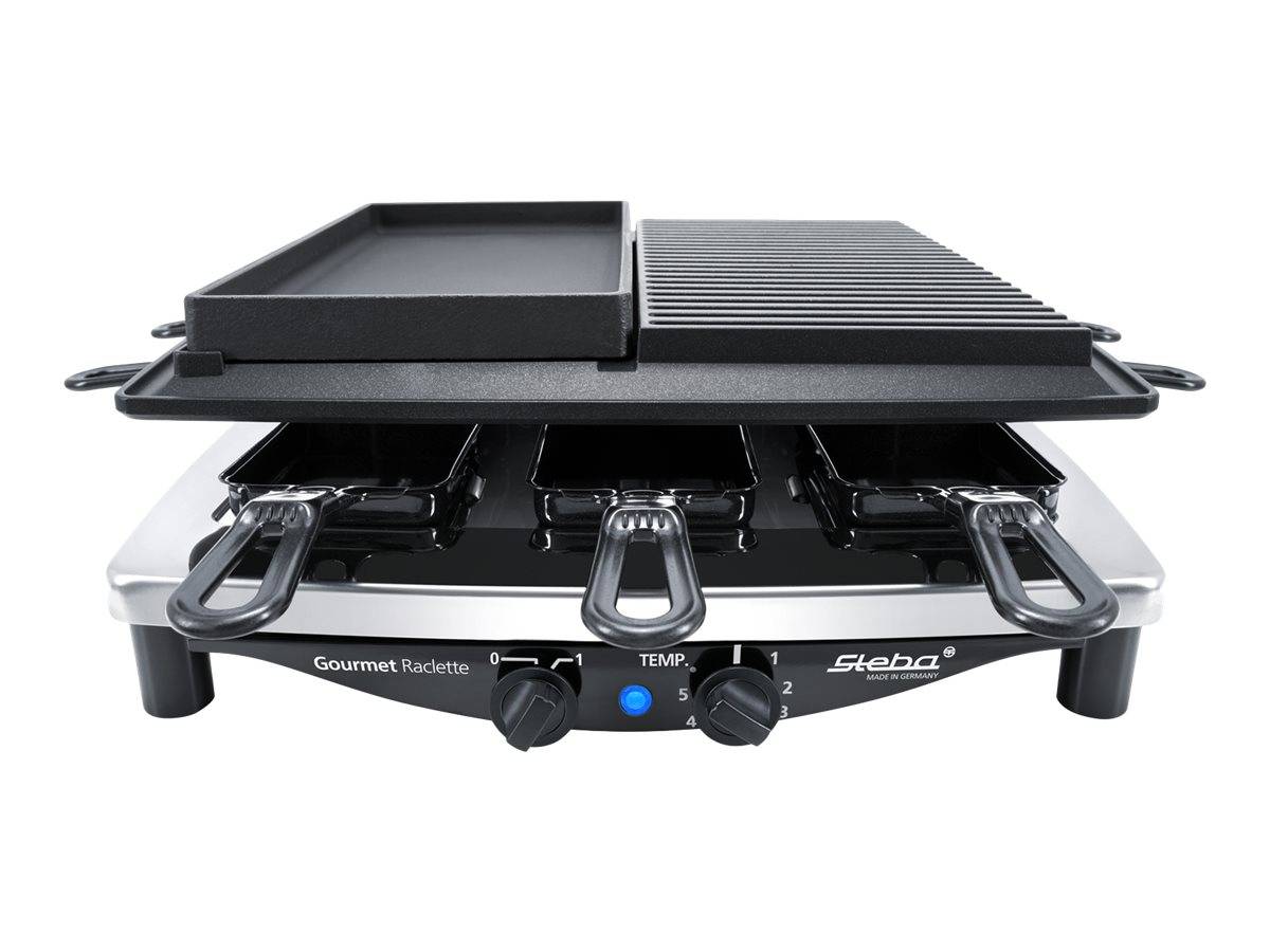 Steba RC 4 plus deluxe - Raclette/Grill/Heißer Stein