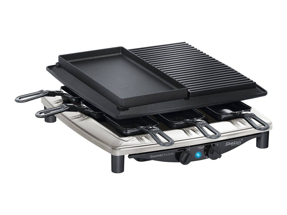 Steba RC 4 plus deluxe - Raclette/Grill/Heißer Stein-8