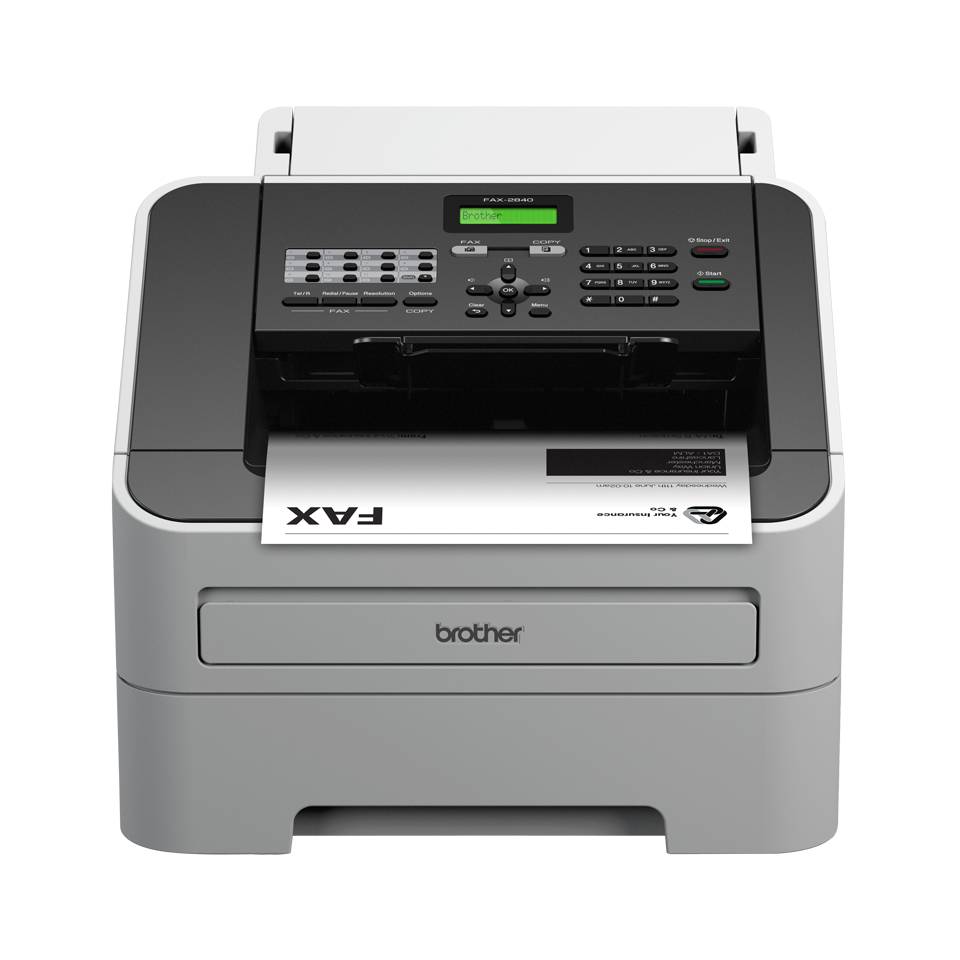 Brother Fax 2840 Laser-Faxgerät Sende- /Empfangsspeicher 400 Seiten-8