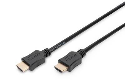 Digitus HDMI Anschlusskabel HDMI-A Stecker, HDMI-A Stecker 3.00 m 