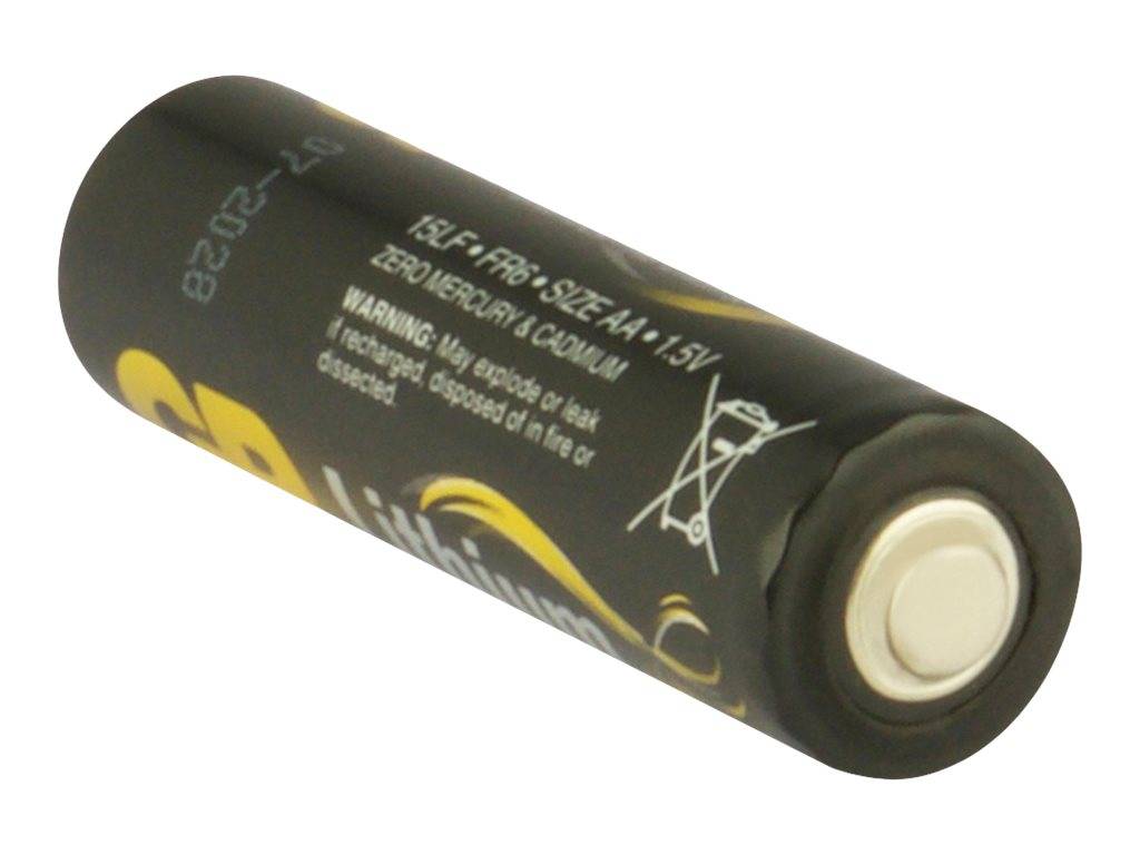 GP BATTERY - GP Primary Lithium 15LF - Batterie 4 x AA-Typ-6