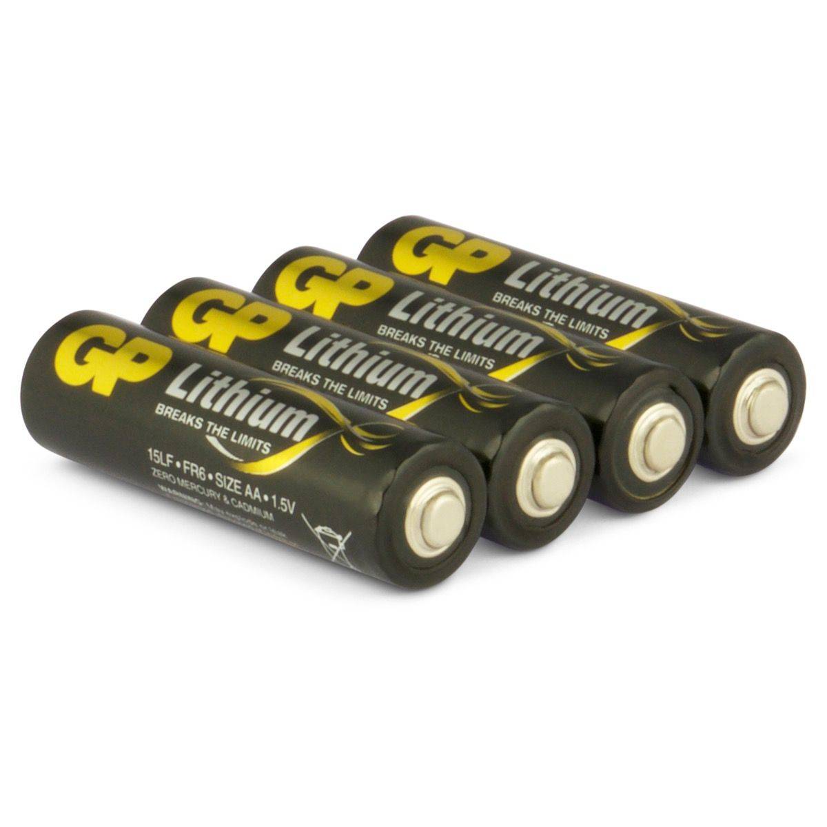 GP BATTERY - GP Primary Lithium 15LF - Batterie 4 x AA-Typ-8