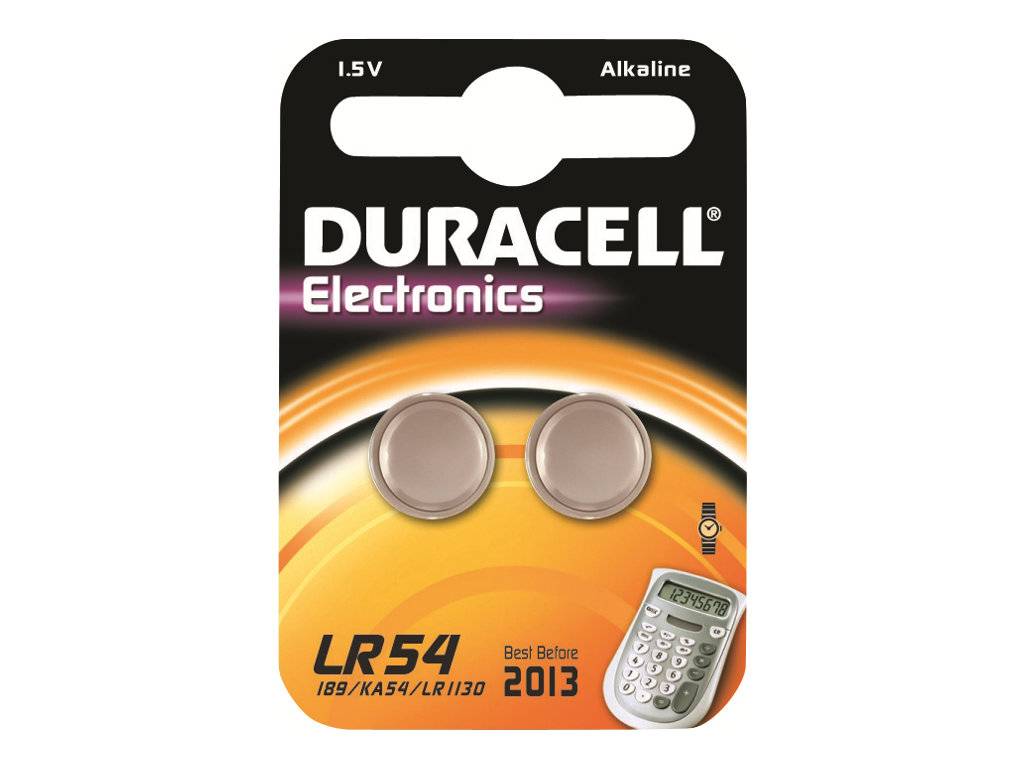 Duracell Electronics LR54 - Batterie 2 x LR54-5