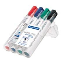 STAEDTLER Lumocolor - Marker - für Glas, Whiteboard, Porzellan - Schwarz, Rot, Blau, Grün - 2-5 mm (Packung mit 4)-2