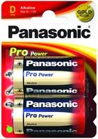 Panasonic Alkaline Pro Power LR20PPG - Batterie 2 x D-4