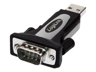 LogiLink USB 2.0 to Serial Adapter - Serieller Adapter-0