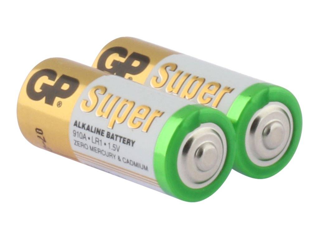 GP BATTERY - GP Super Alkaline - Batterie 2 x LR1 - Alkalisch-5