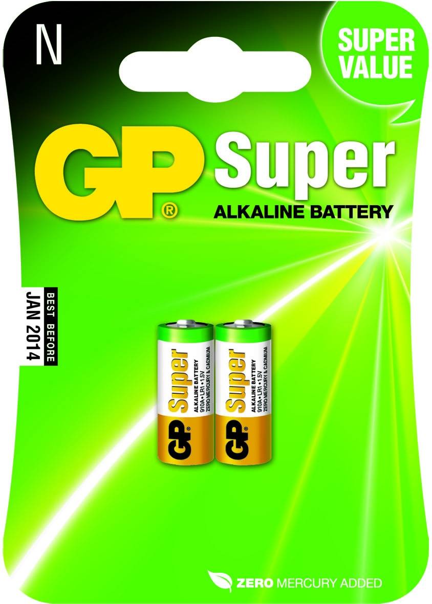 GP BATTERY - GP Super Alkaline - Batterie 2 x LR1 - Alkalisch-7