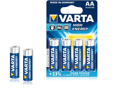 Varta High Energy 04906 - Batterie 4 x AA-Typ-4