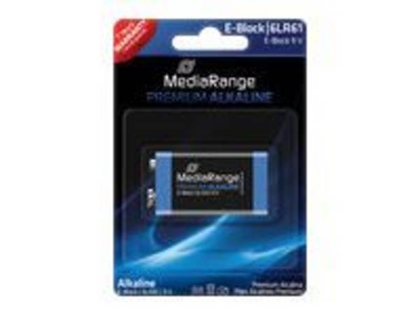 MediaRange Premium E-Block - Batterie 6LR61