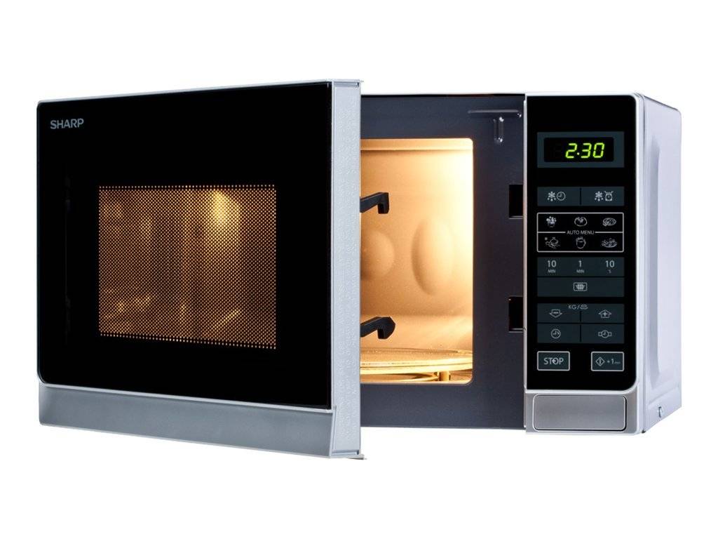 Sharp R-242(IN)W - Mikrowelle - 20 Liter - 800 W-0