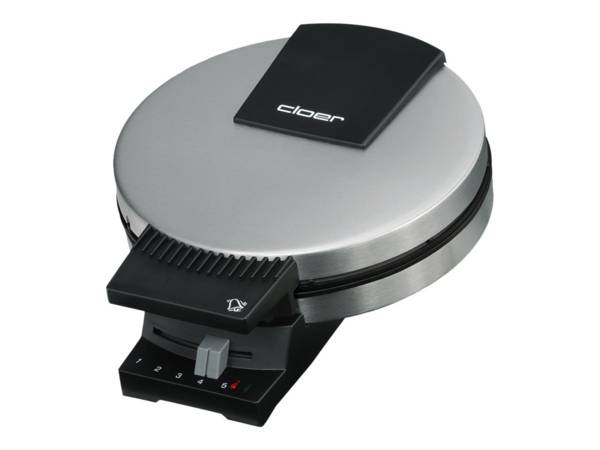 Cloer 189 - Waffeleisen - 930 W - Edelstahl matt - Waffelautomat 189