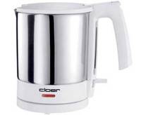CLOER Wasserkocher 4711 1,5l 1800Watt weiß/Edelstahl-1