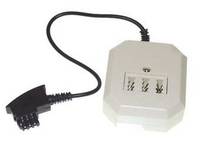 TAE F-Stecker / TAE-Buchse NFF+Western-Buchse 0,2m-4