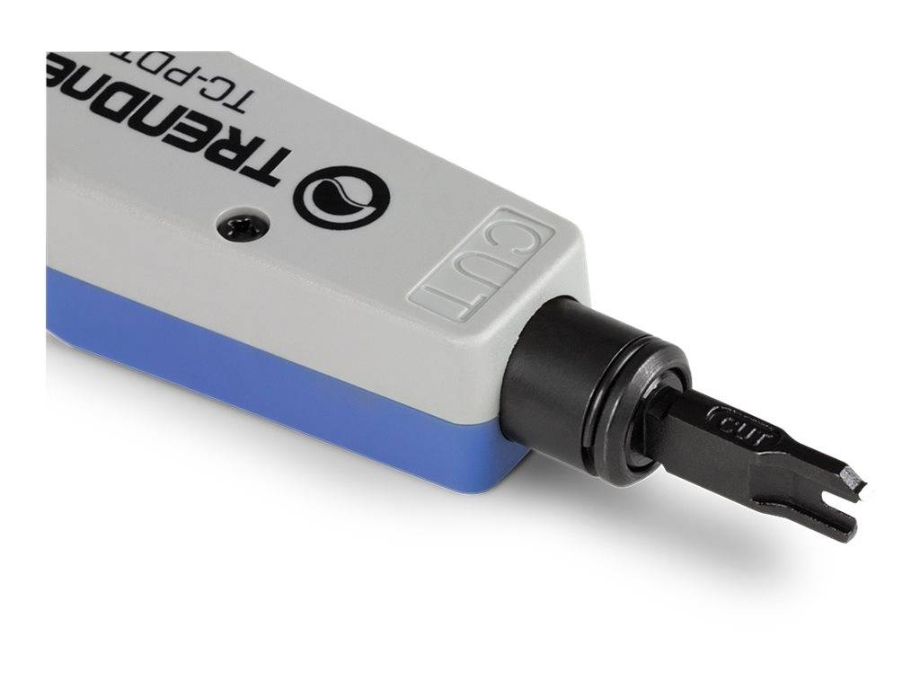 TRENDnet TC-PDT Auflegewerkzeug Punch Down Tool mit 110 and Krone Blade-8