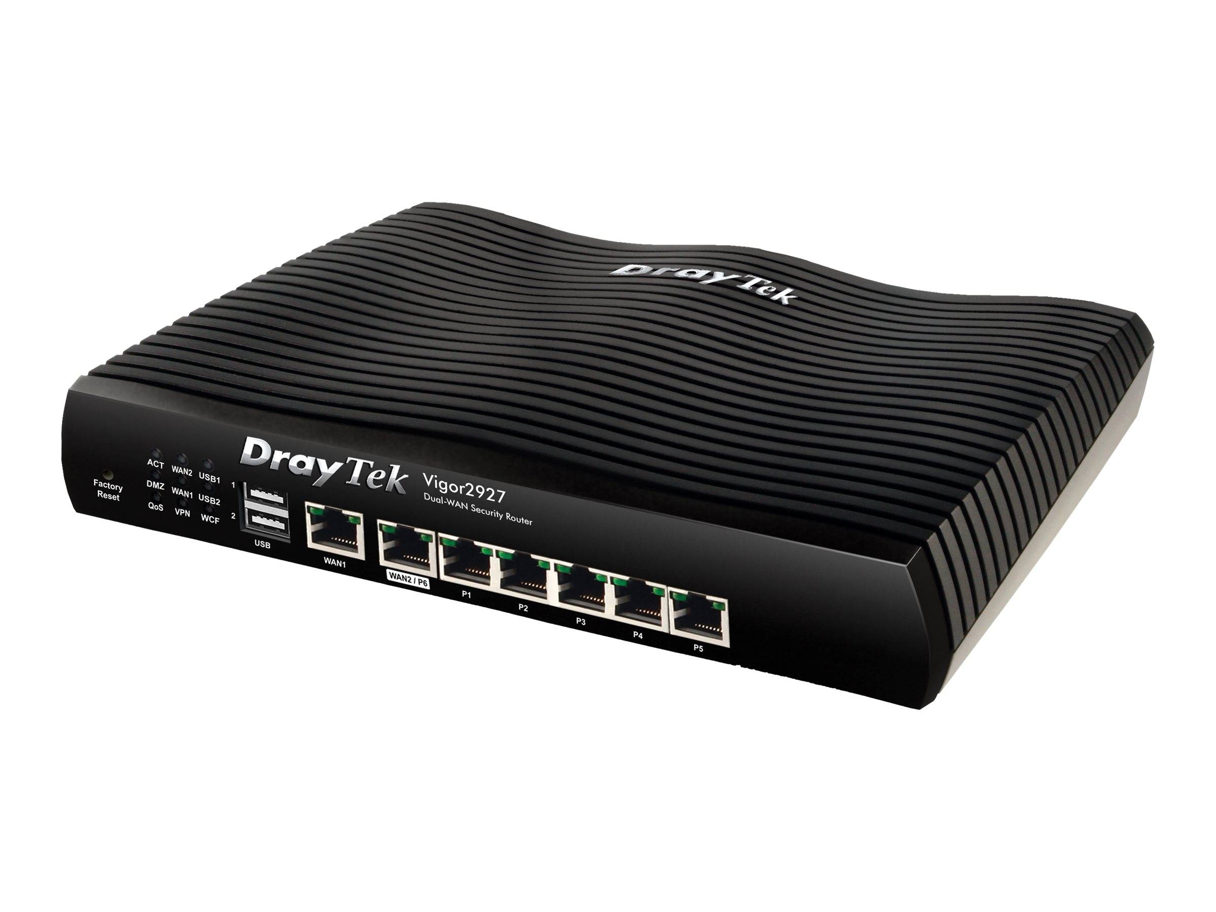 Draytek Vigor 2927 - Router Switch mit 6 Ports-0