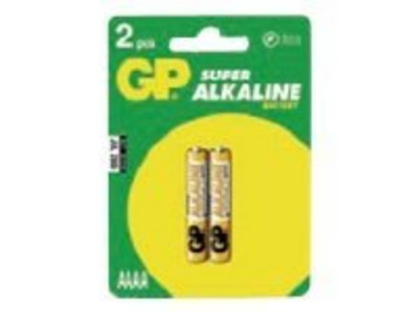 GP BATTERY - GP Super Alkaline 25A - Batterie 2 x AAAA - Alkalisch