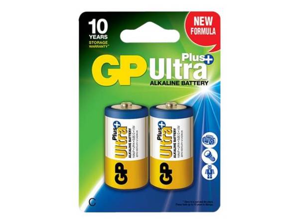 GP BATTERY - GP Ultra Plus 14AUP - Batterie 2 x C - Alkalisch