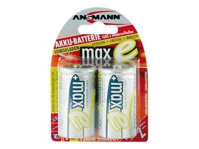 Ansmann maxE Mono D LR20 8500mAh NiMH Akku im 2er Blister-0