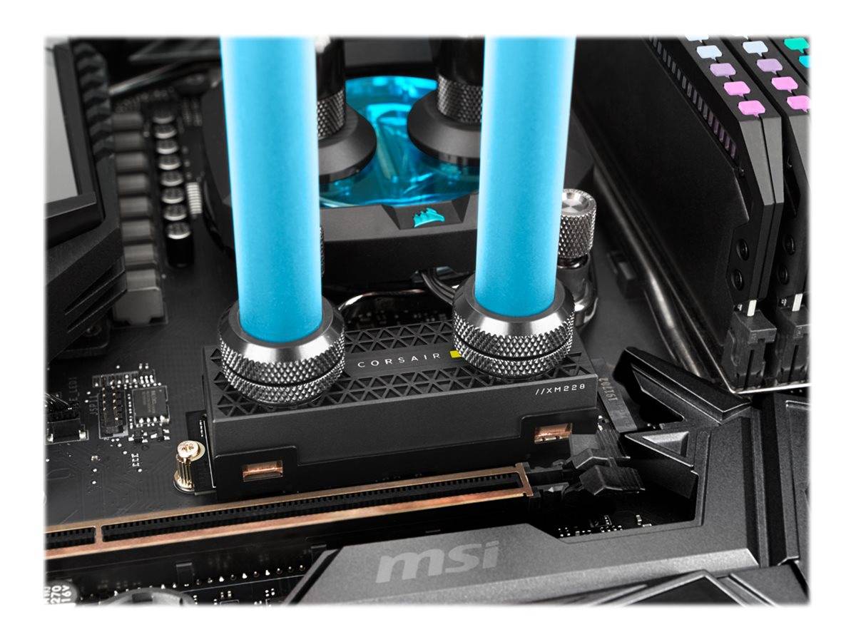 CORSAIR Hydro X Series XM2 - SSD-Flüssigkeitskühlungs-Wasserblock-2