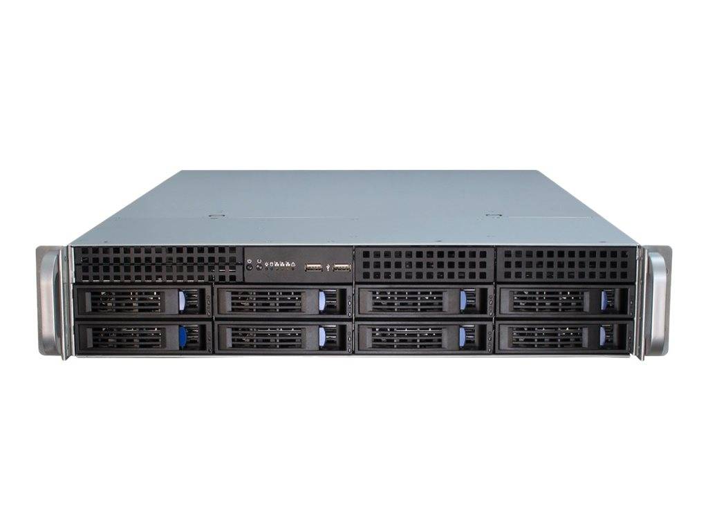 Inter-Tech IPC 2U-2408 - Rack-Montage - 2U - SSI EEB - SATA/SAS - Hot-Swap - keine Spannungsversorgung (EPS2U)-0