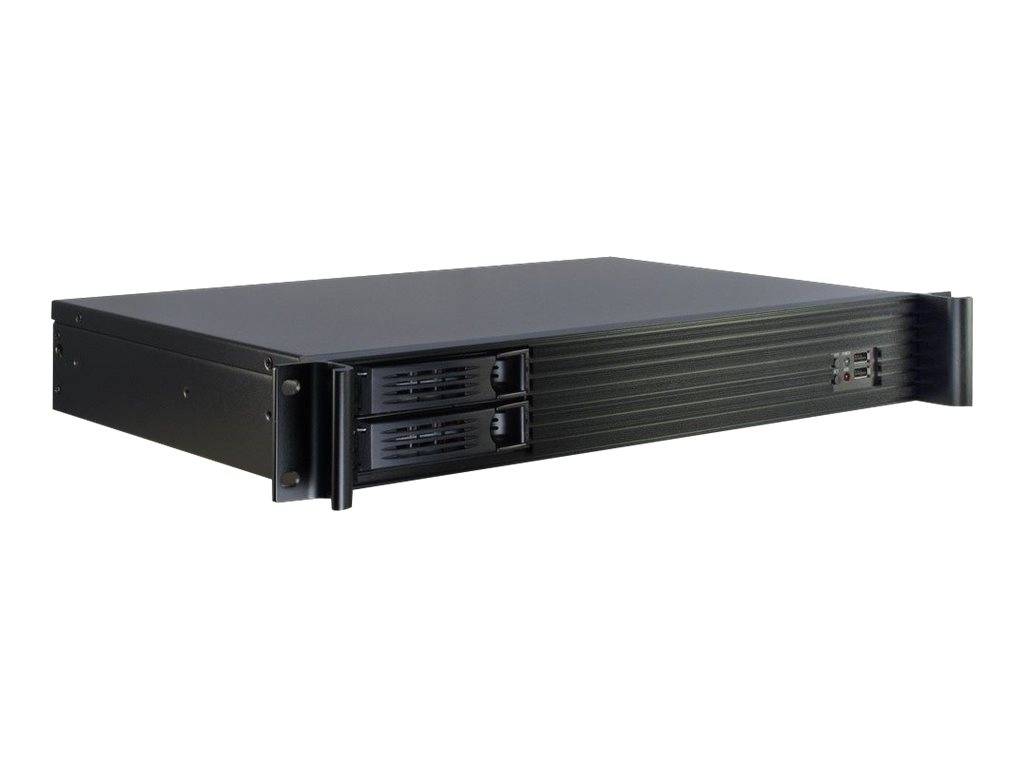Inter-Tech 1.5U-1528L - Rack-Montage - 1.5U - Mini-ITX - Hot-Swap - ohne Netzteil (FlexATX)-0