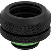 CORSAIR Hydro X Series XF Hardline 14mm OD Fitting - Flüssigkühlsystemarmatur - Schwarz (Packung mit 4)-1