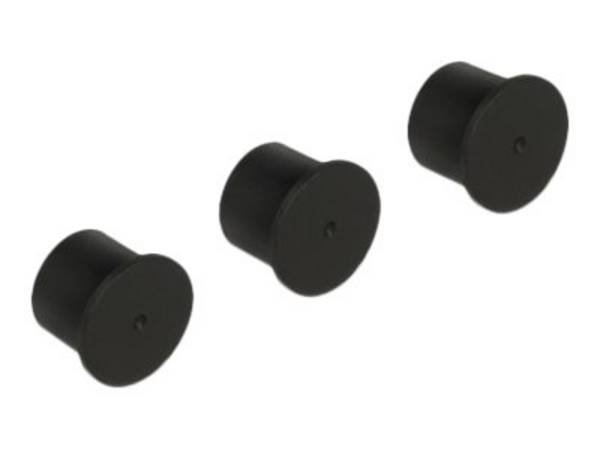 DeLOCK - Schutzkappe - Schwarz (Packung mit 10)